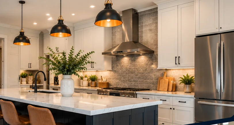 Modern remodeled kitchen